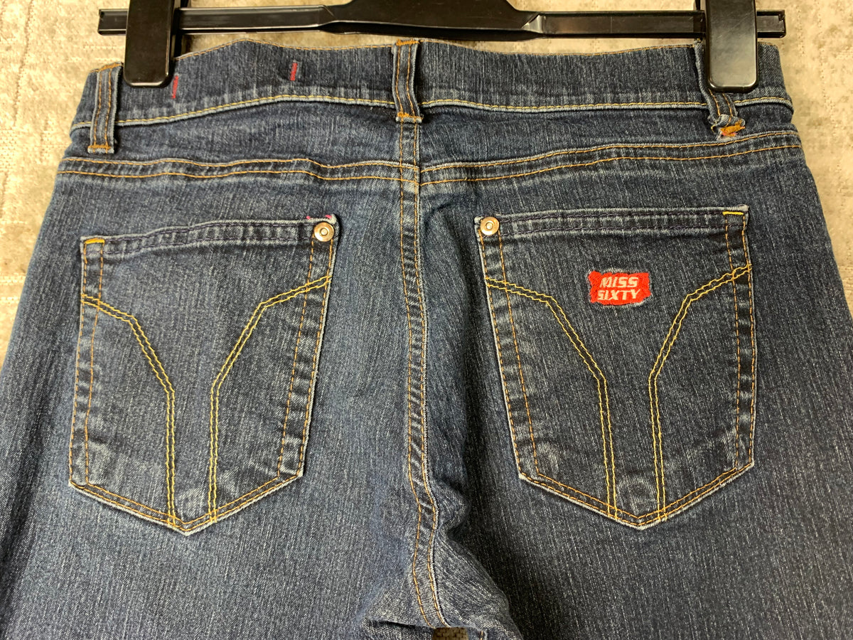 Miss Sixty Y2K Low-Rise Straight Jeans