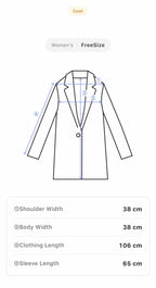 Vero Moda Longline Leather Coat
