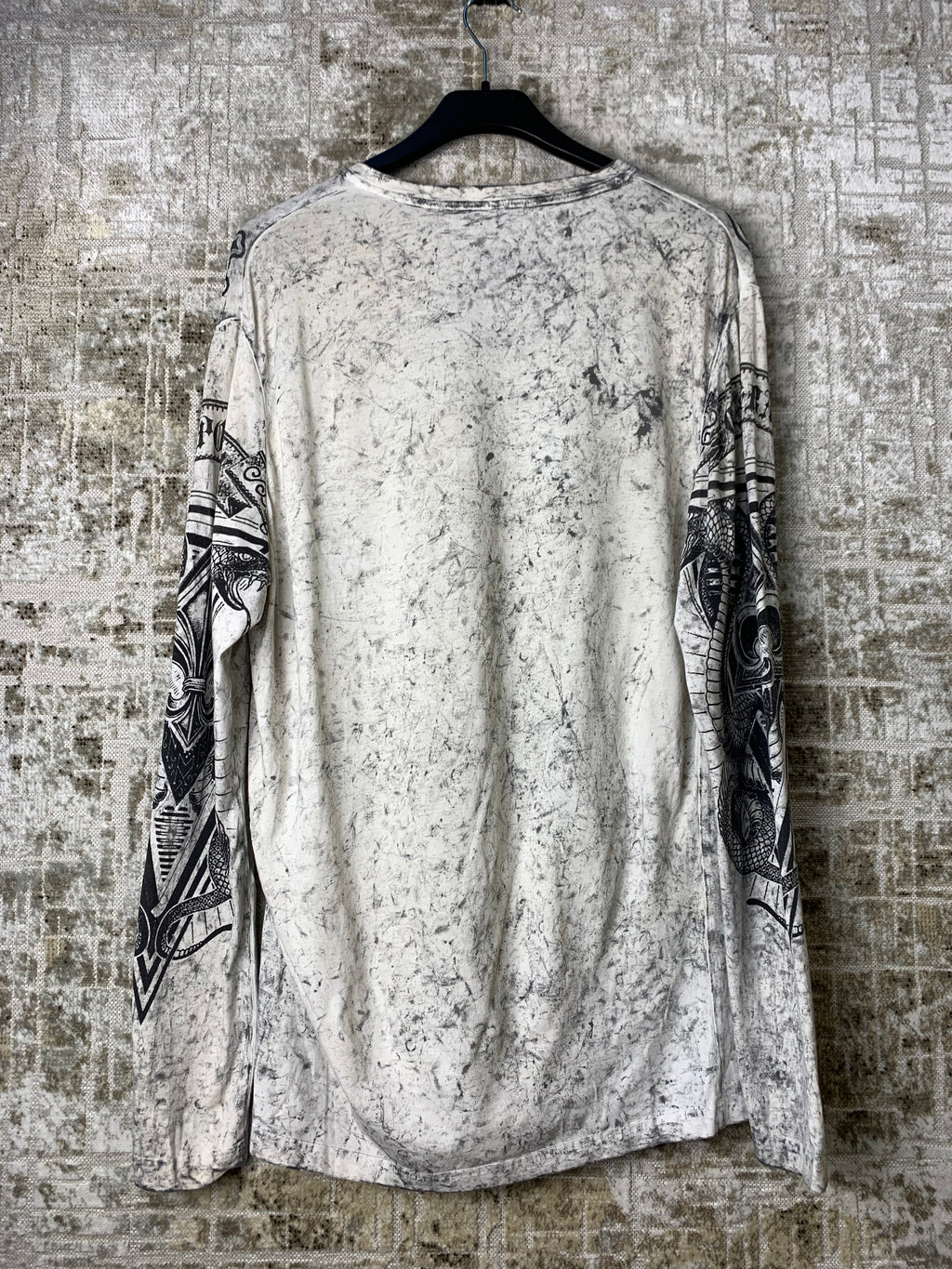 Cipo & Baxx Snake Graphic Long Sleeve Tee