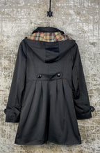 Womens Y2K Osley Black Napoleon Coat