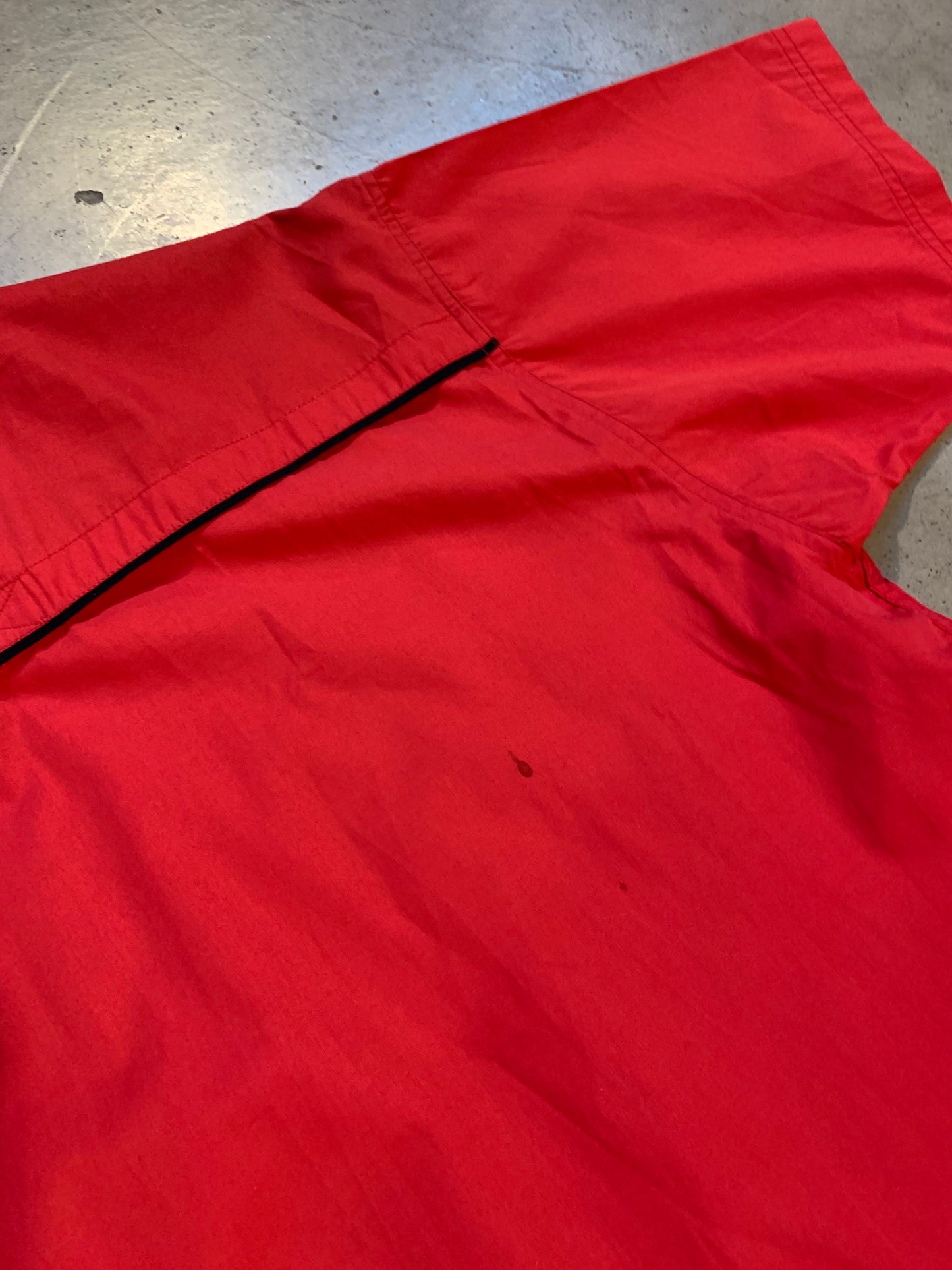 Diesel Vintage Red Short Sleeve Button-Up Shirt