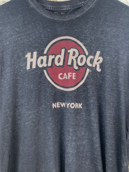 Hard Rock Cafe New York Dark Grey Graphic T Shirt