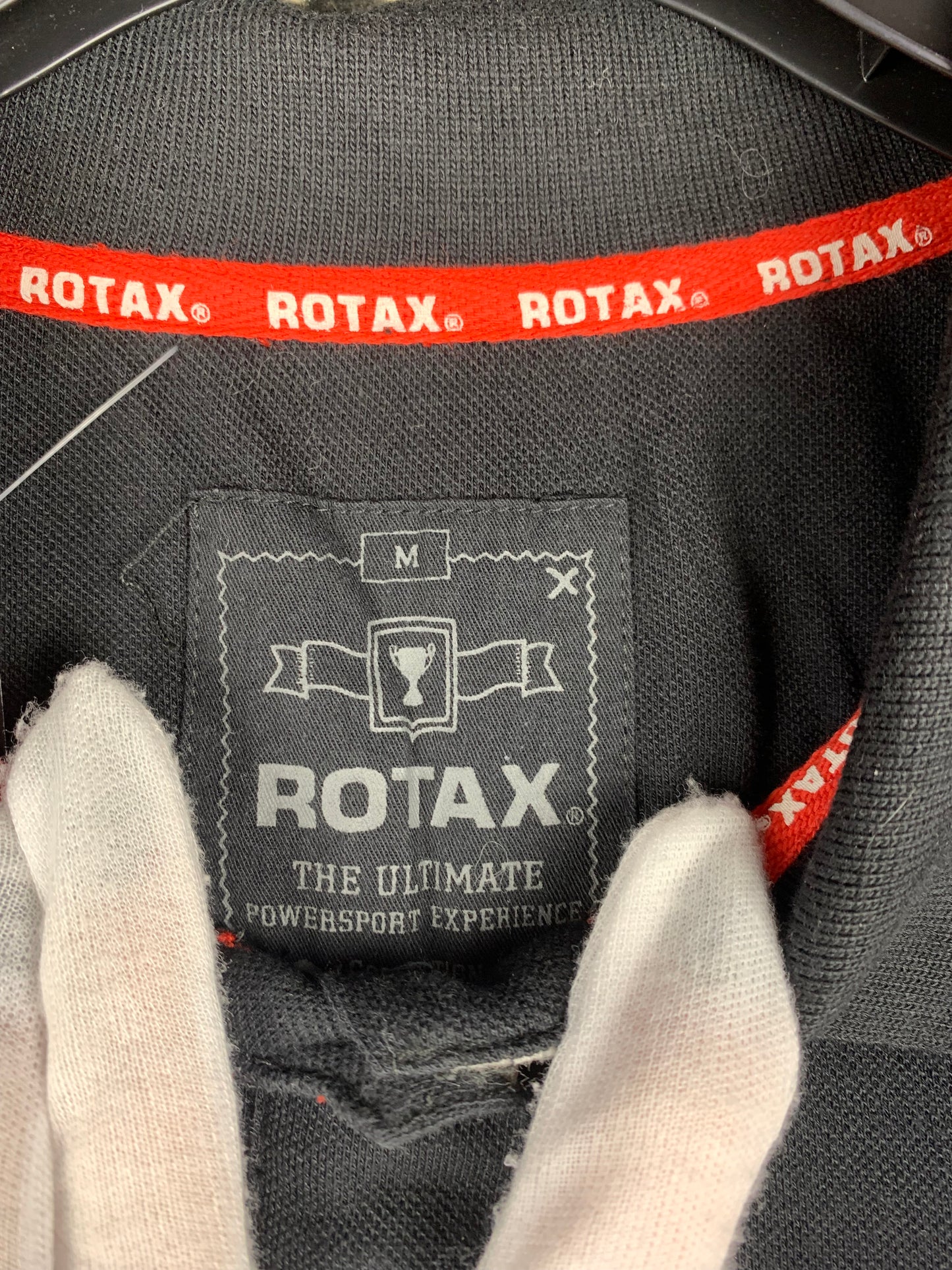 Y2K Women's Rotax AGS Racing Black Polo Shirt