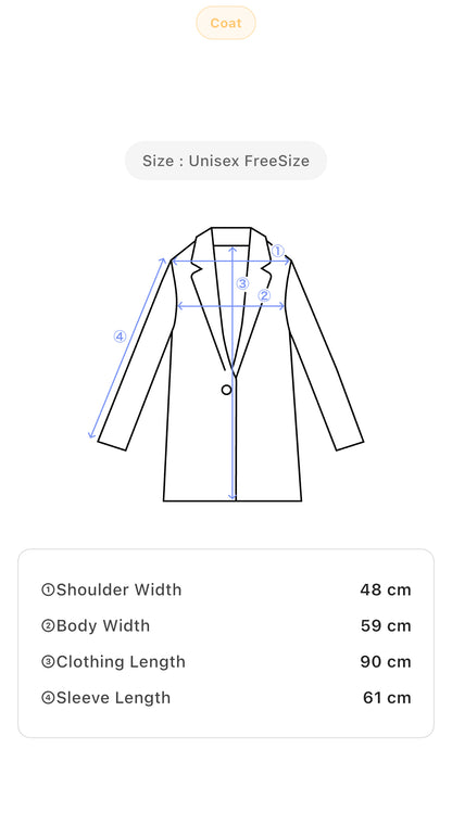 Vintage Leather Fur Collar Coat