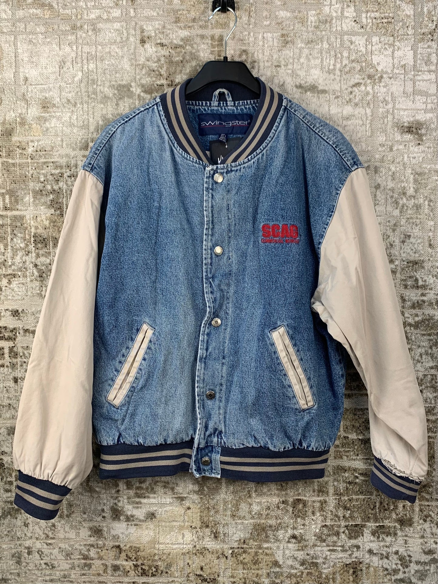 Men's Vintage Swingster Denim College Jacket
