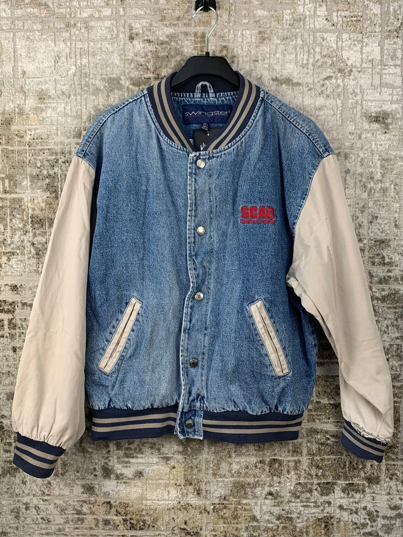 Men's Vintage Swingster Denim College Jacket
