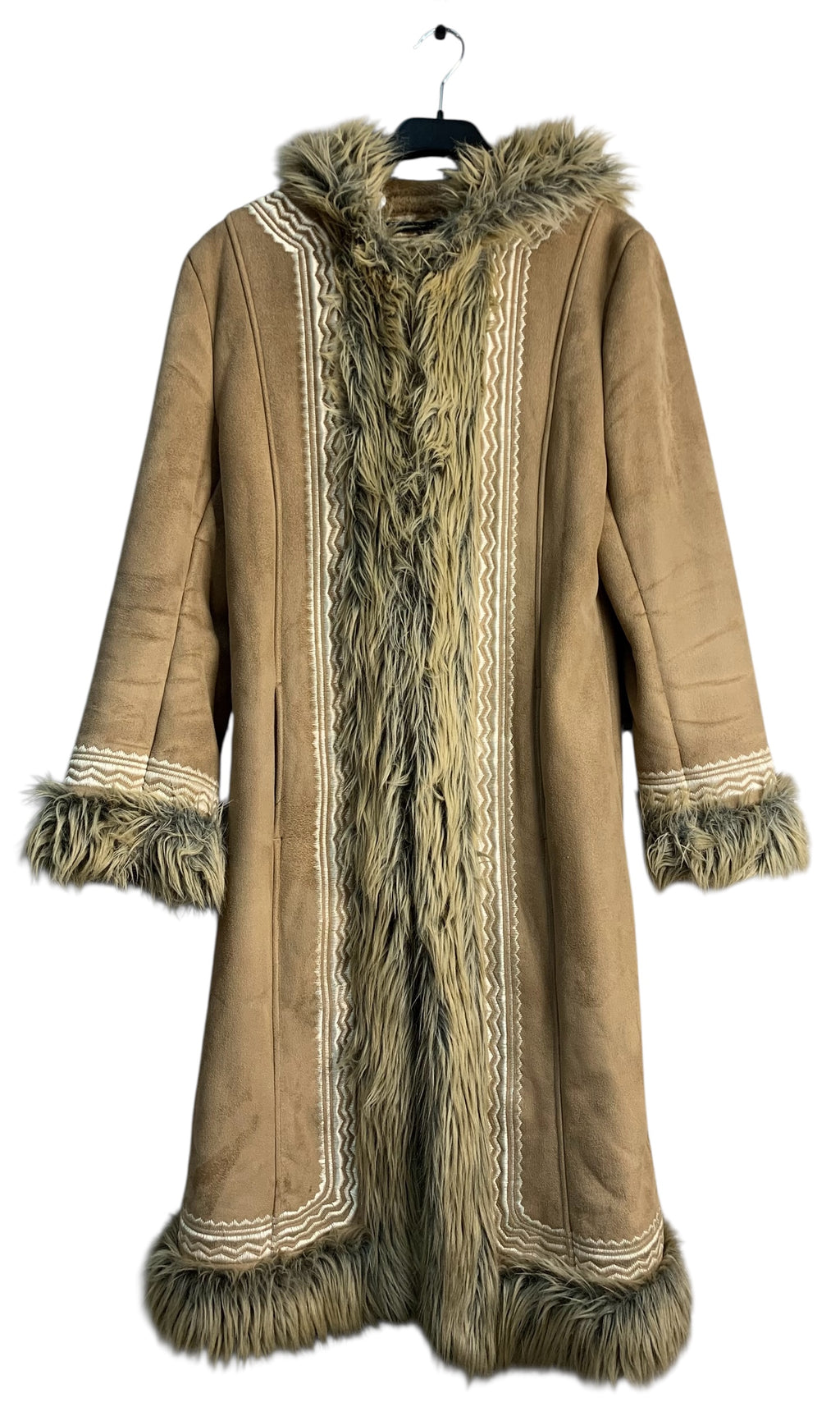 Outline Afghan Penny Lane Faux Fur Coat