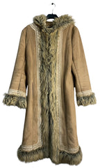 Outline Afghan Penny Lane Faux Fur Coat