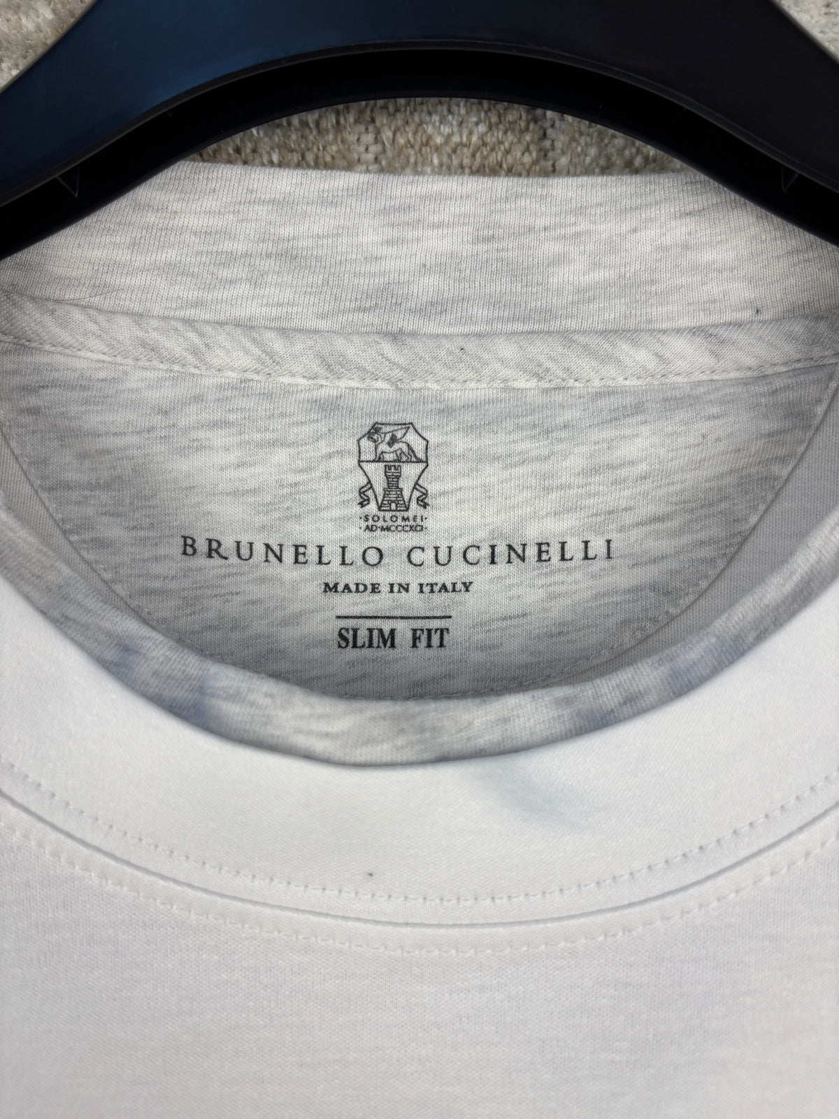 Brunello Cucinelli White T-Shirt