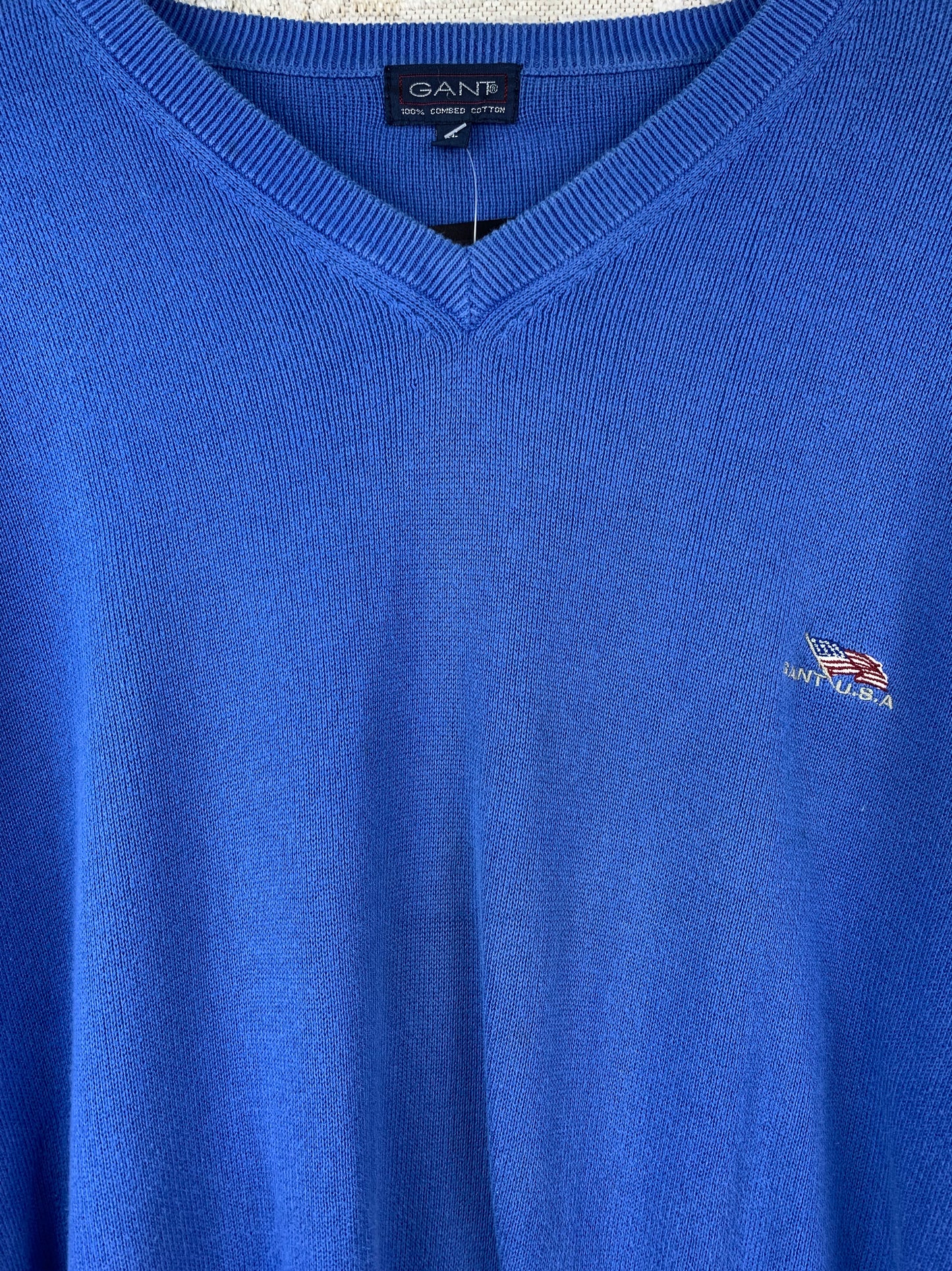GANT Mens Blue Sweater