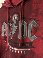 AC/DC Signature Collection Washed Hoodie