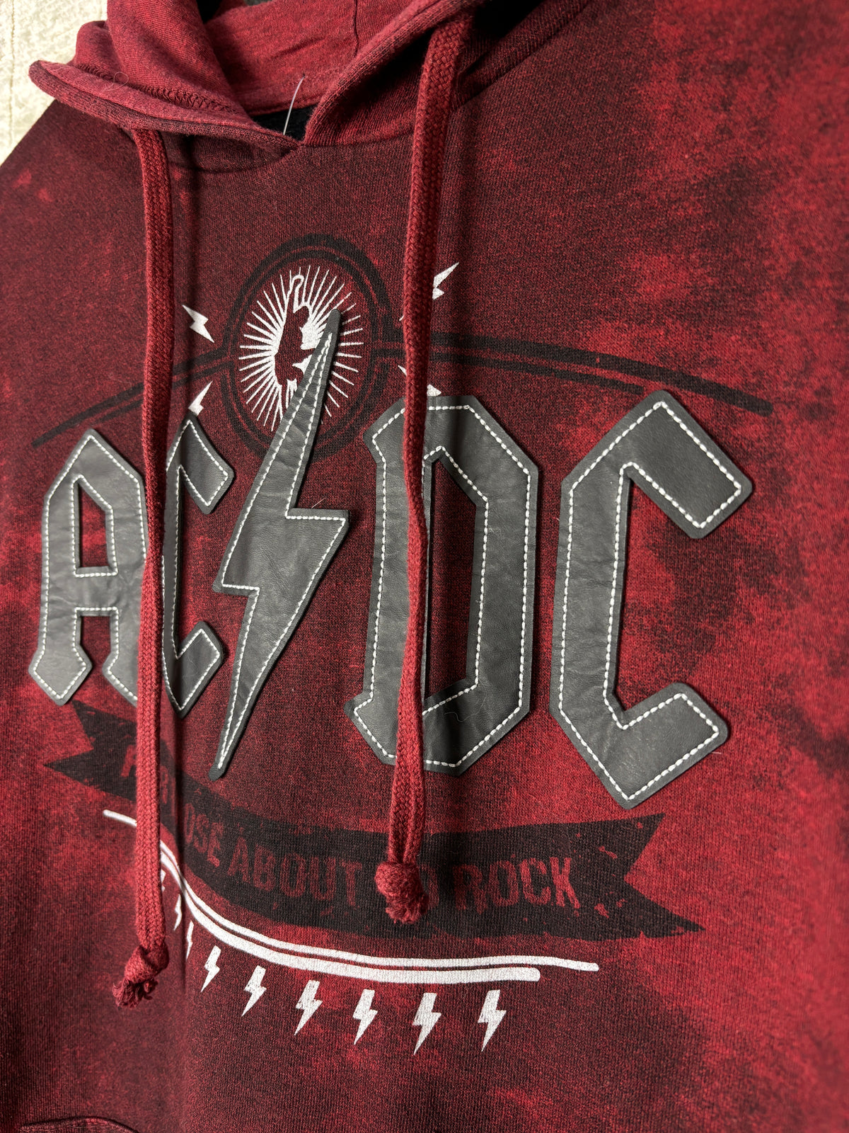 AC/DC Signature Collection Washed Hoodie