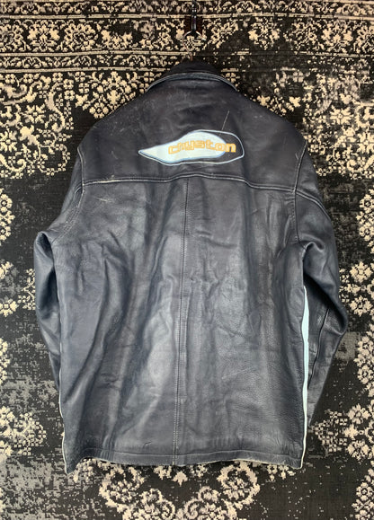 Mens Vintage Chyston Leather Jacket