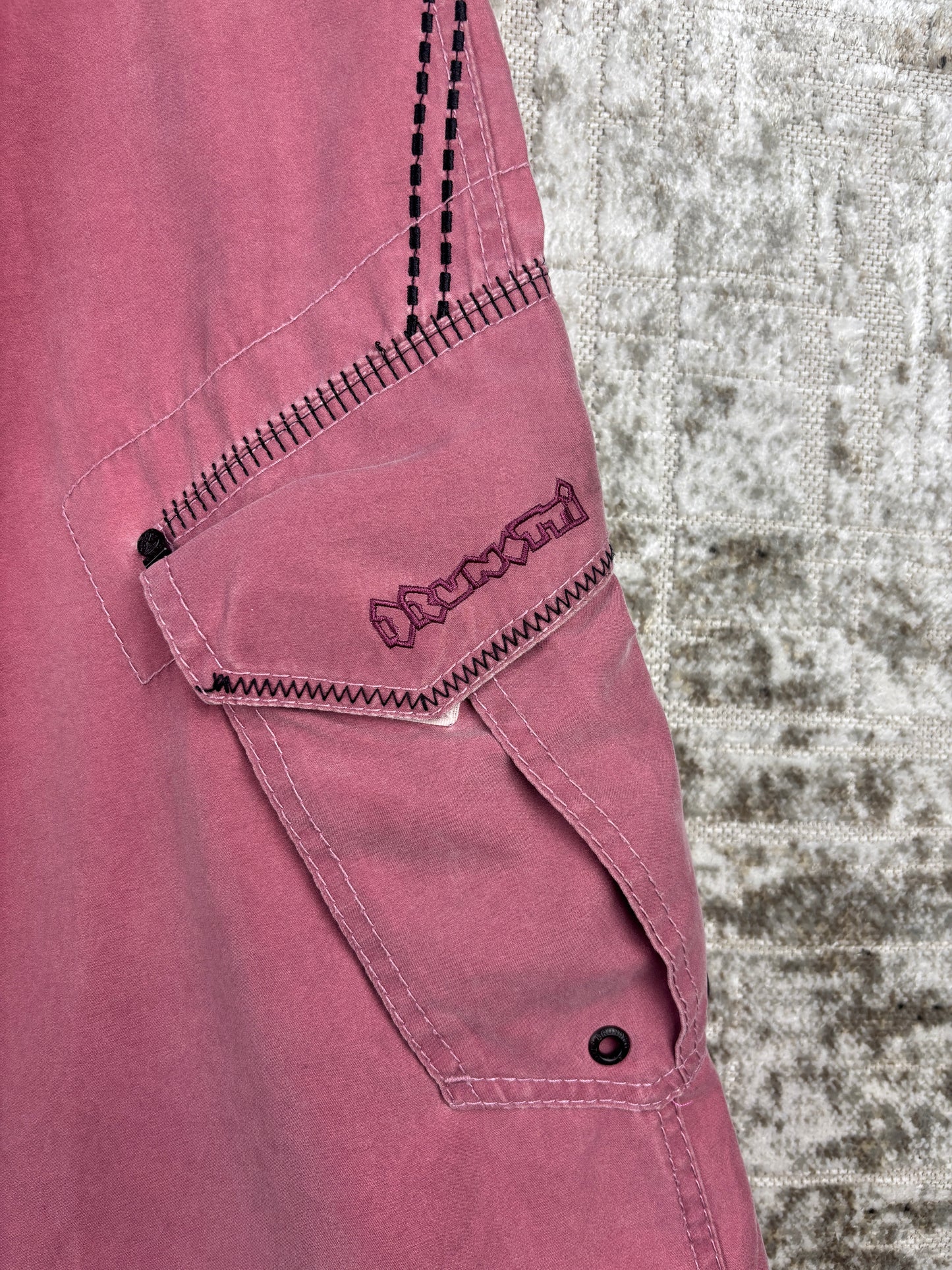 Mens Y2K Brunotti Pink Surf Shorts