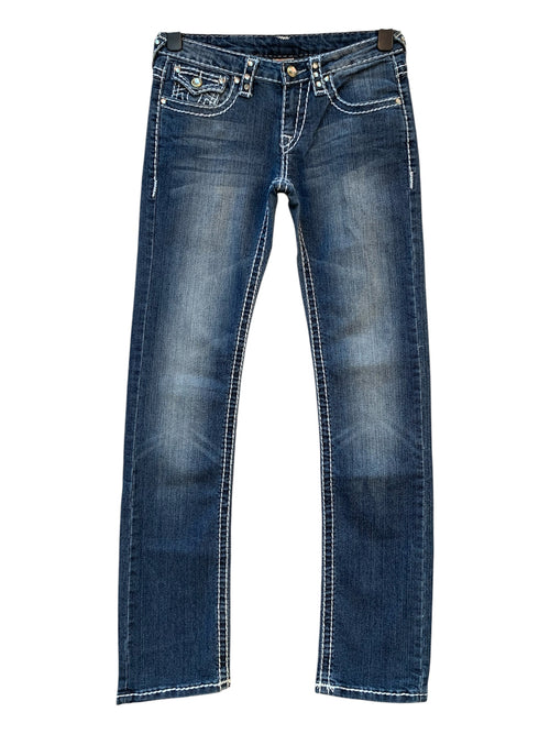 True Religion Joey Super T Rhinestone Jeans