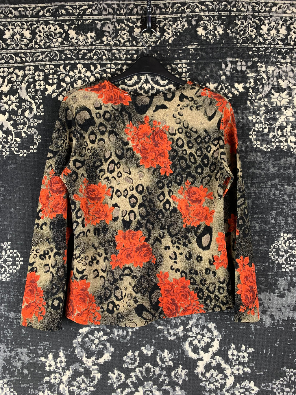 Women's Y2K Vintage Multitone Longsleeve Shirt