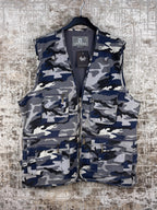 Mens Vintage Linfeng Camouflage Utility Vest