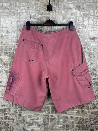 Mens Y2K Brunotti Pink Surf Shorts