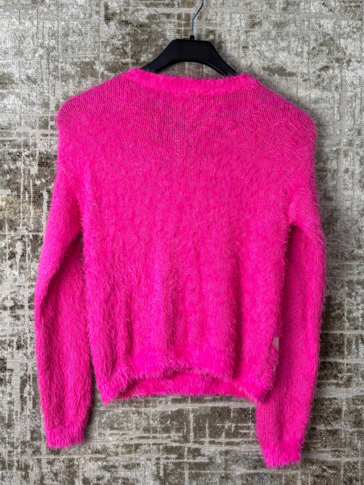 Juicy Couture Y2K Fuzzy Star Sweater