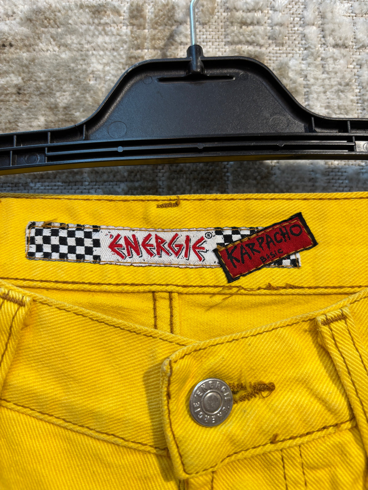 Energie Karpacho Yellow Denim Jeans