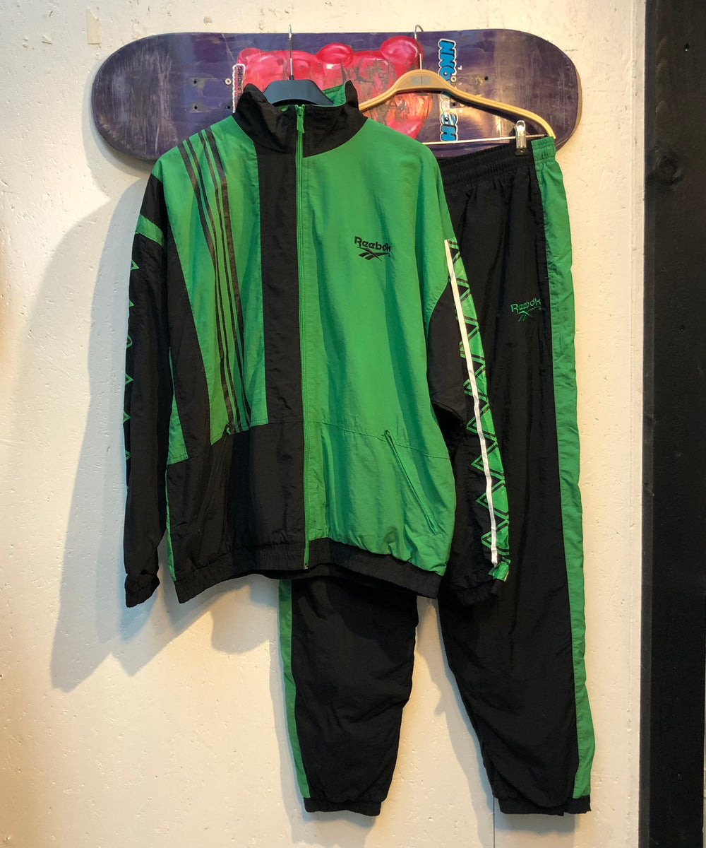 Meeste Vintage Reebok tuulejope ja pükste komplekt