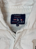 Coast White Long Sleeve Rugby Shirt