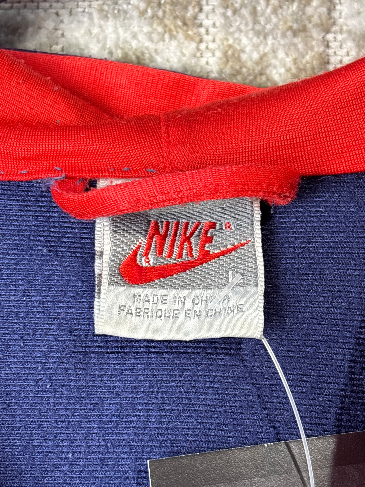 Vintage Nike USA Hooded Track Jacket