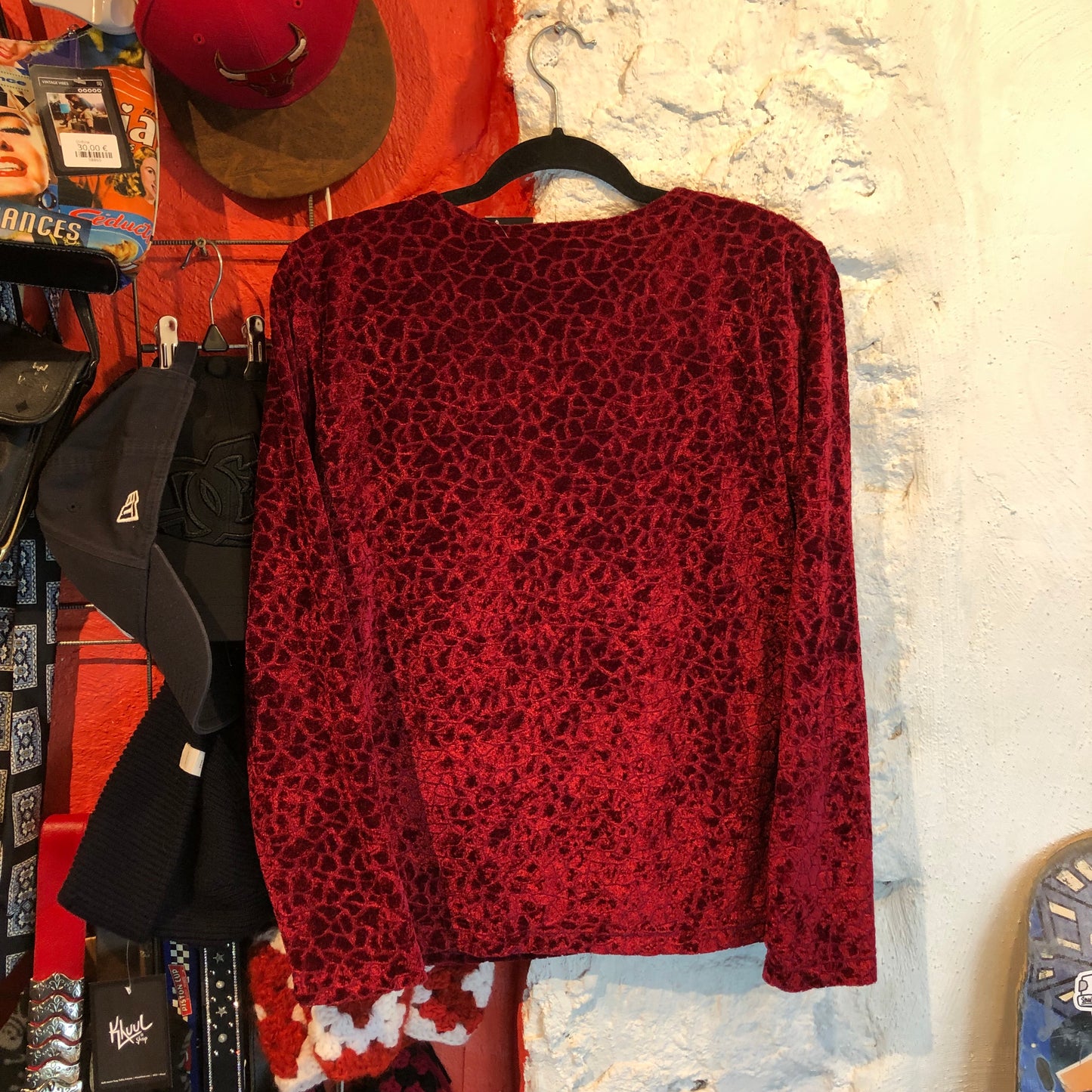 Y2K Red Long Sleeve