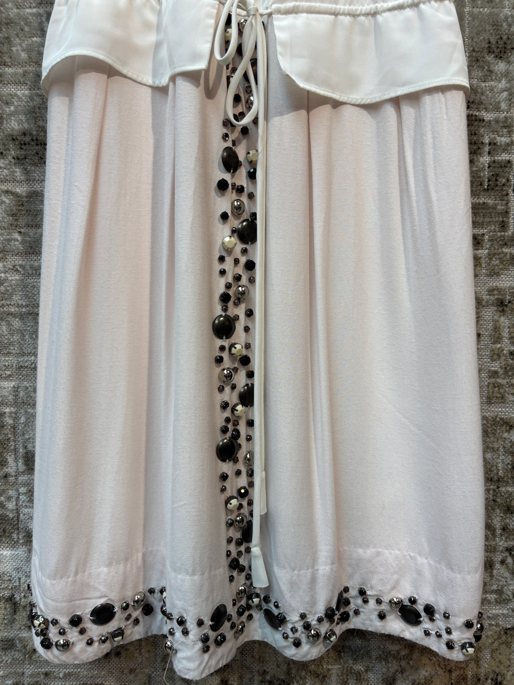 Miss Sixty Beaded Racerback Dress