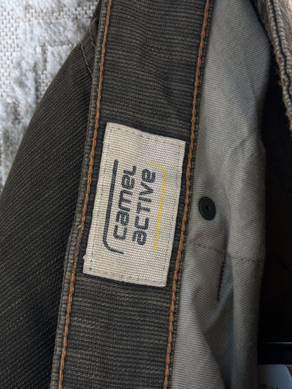 Mens Vintage Camel Active Brown Jeans