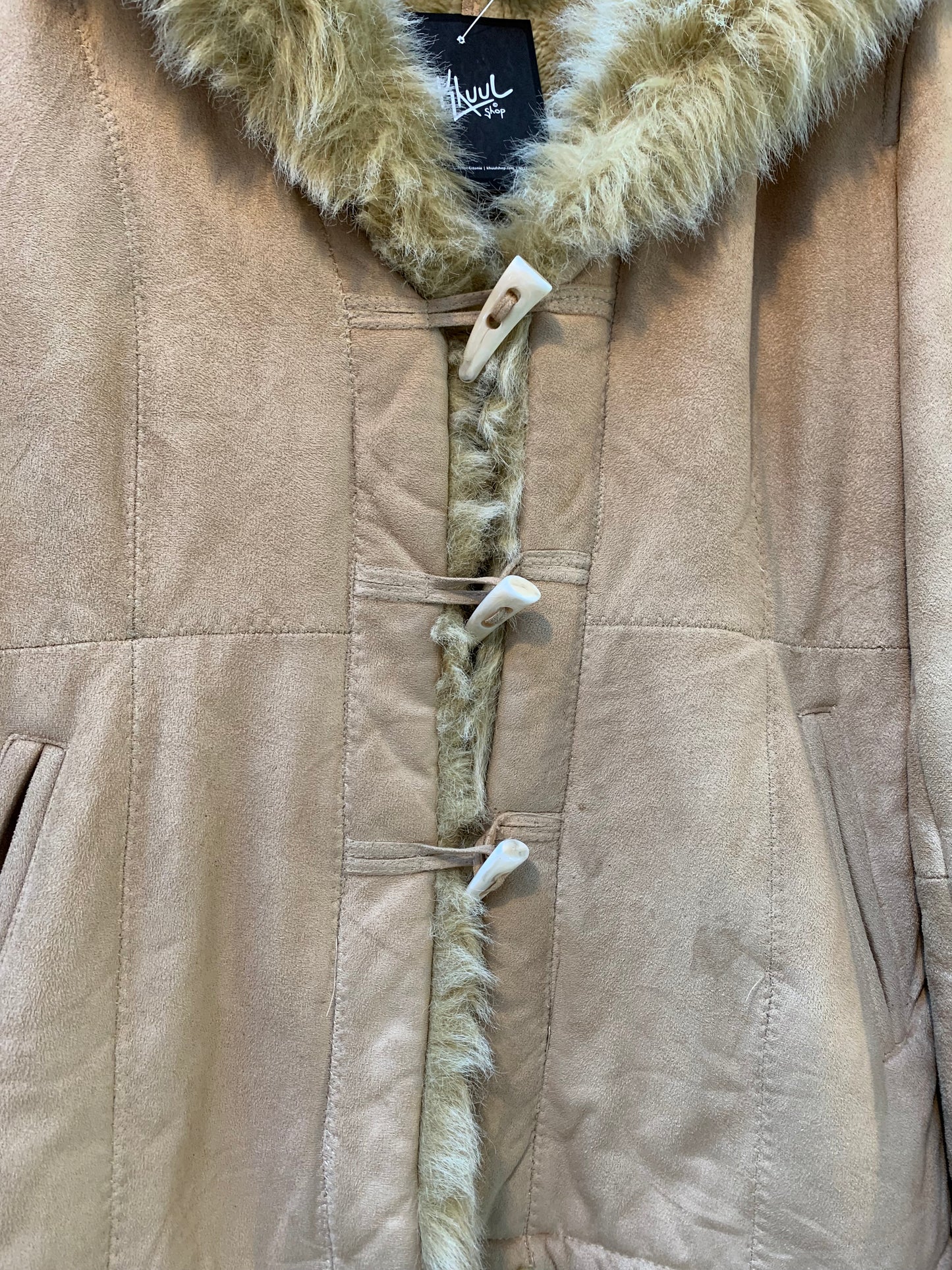 Womens Y2K Fur Jacket