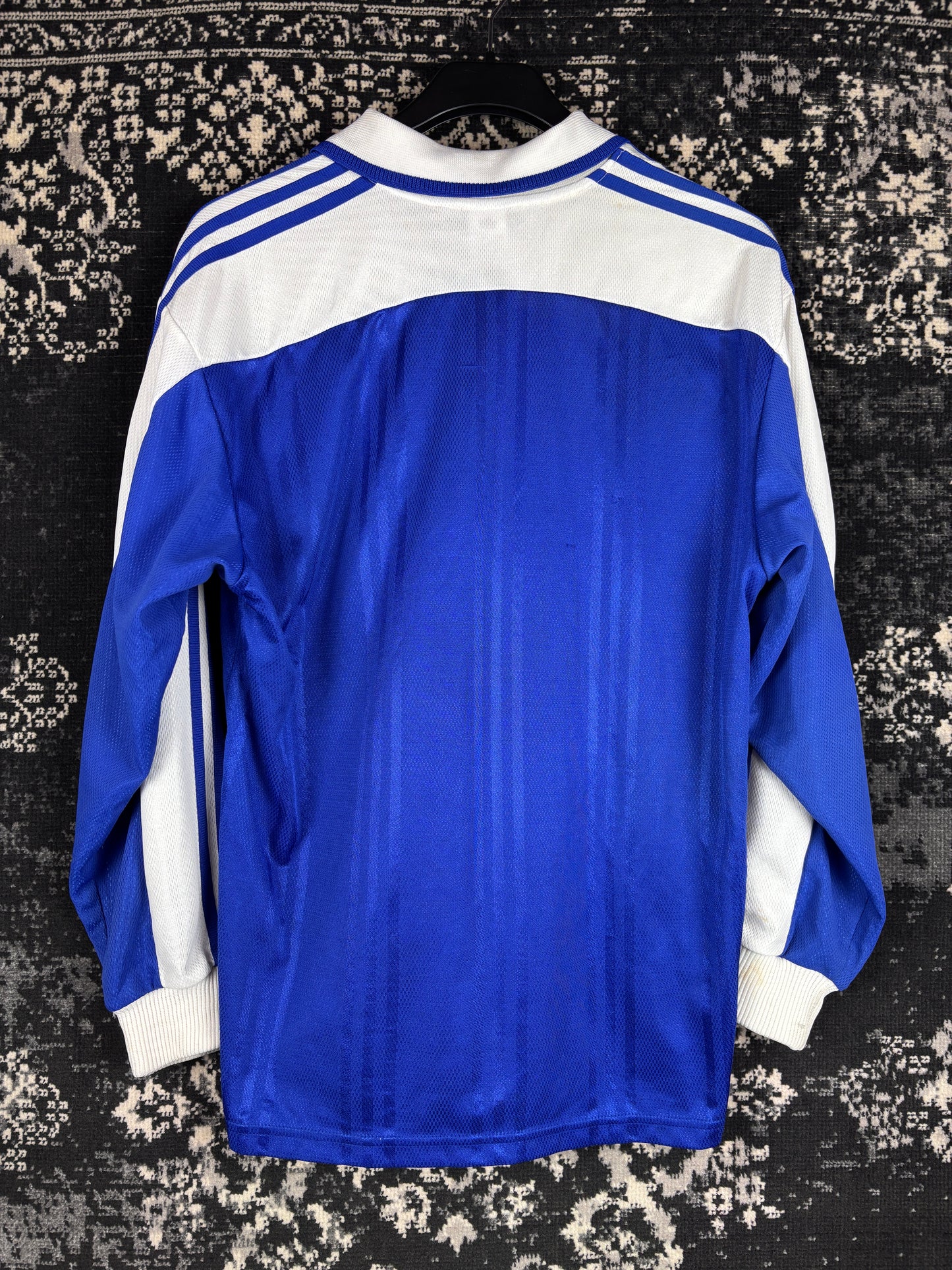 Men's Vintage Adidas Blue Longsleeve Jersey