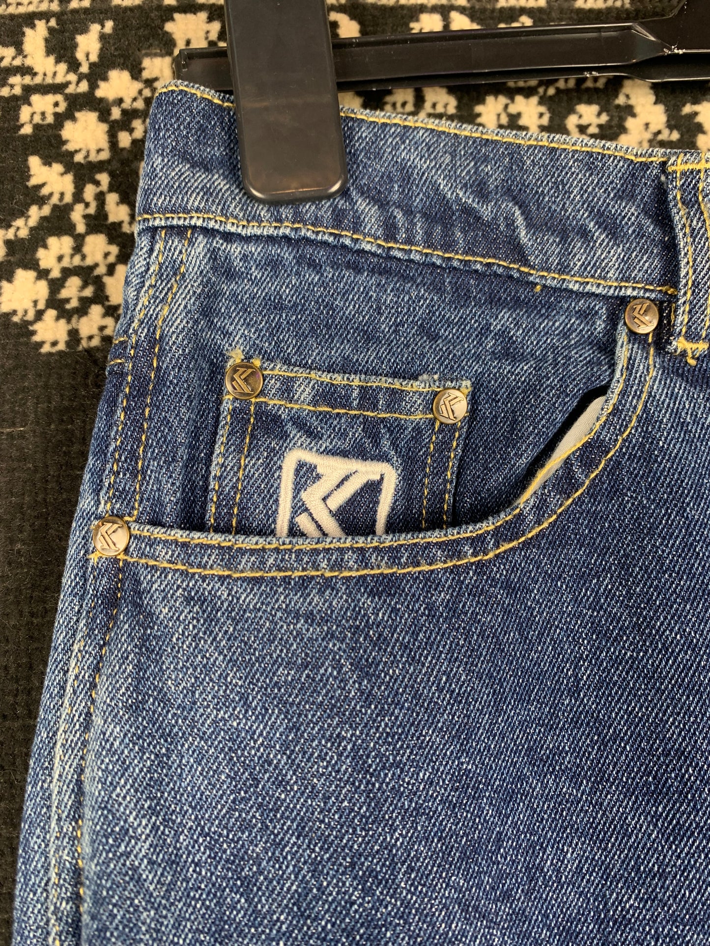 Y2K Karl Kani Vintage Blue Denim Jeans