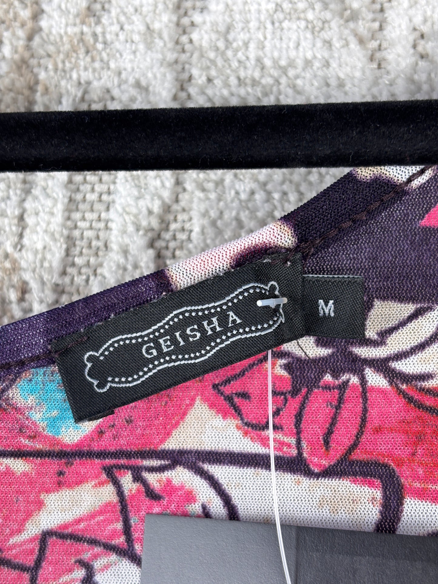 Women's Y2K Multicolor Graphic Blouse