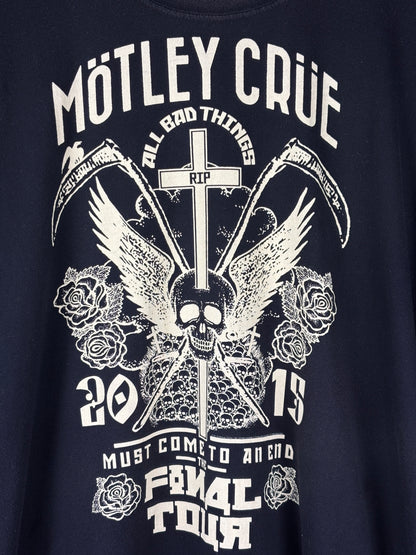 Mötley Crüe 2015 Final Tour Black T-Shirt