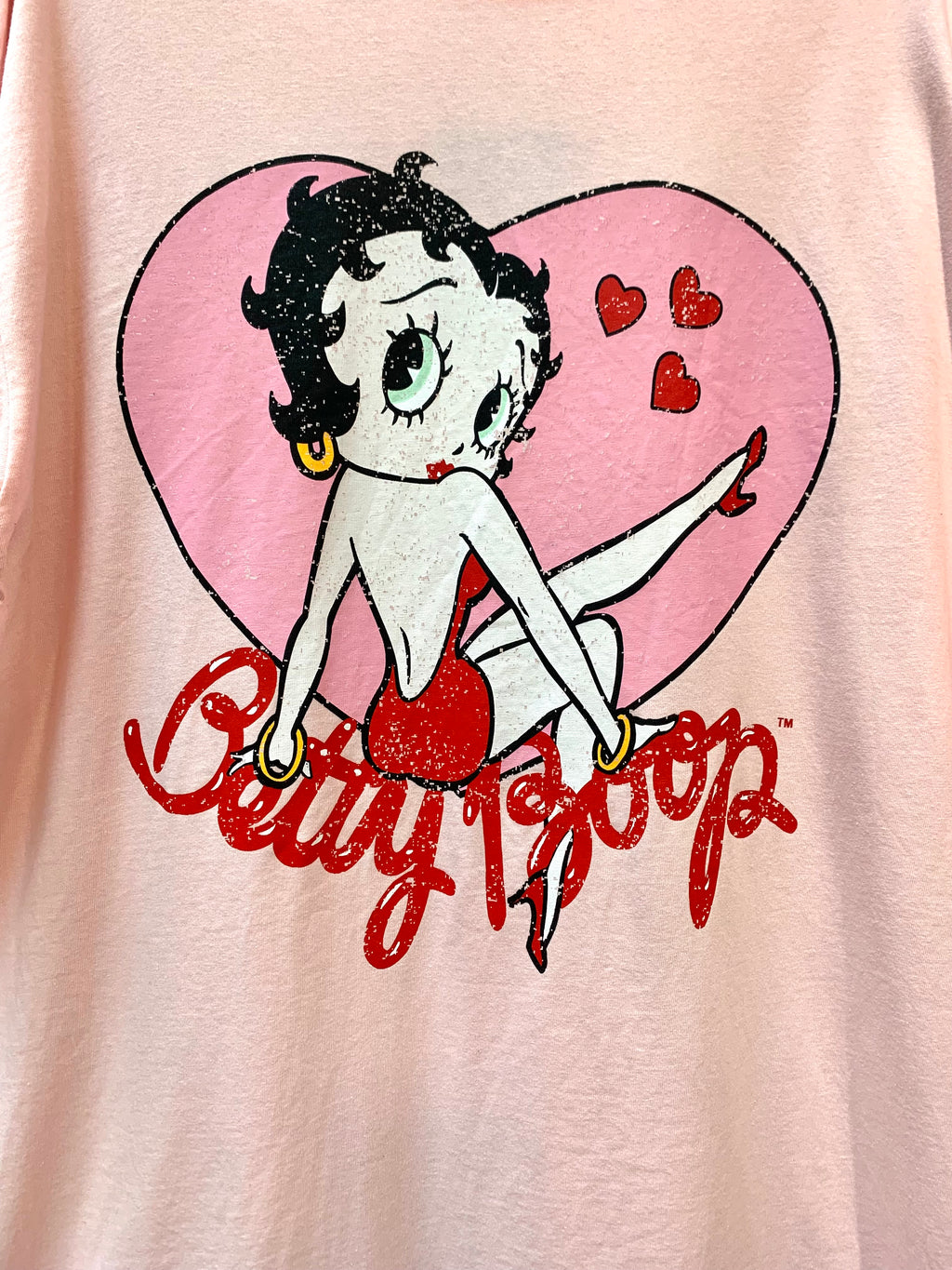 Betty Boop Pink Graphic Tee