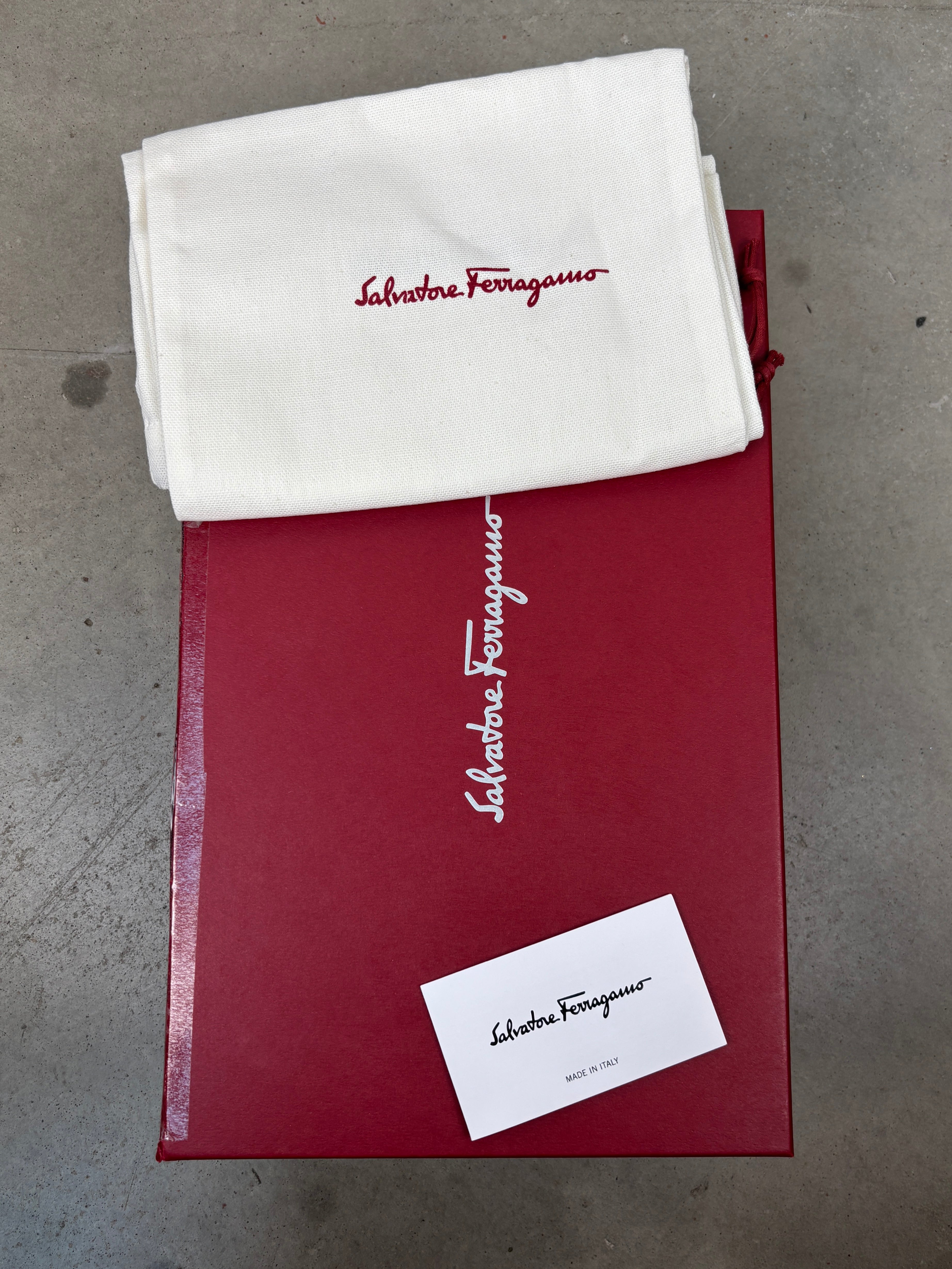 Ferragamo Magic Patent Leather Derby Shoes
