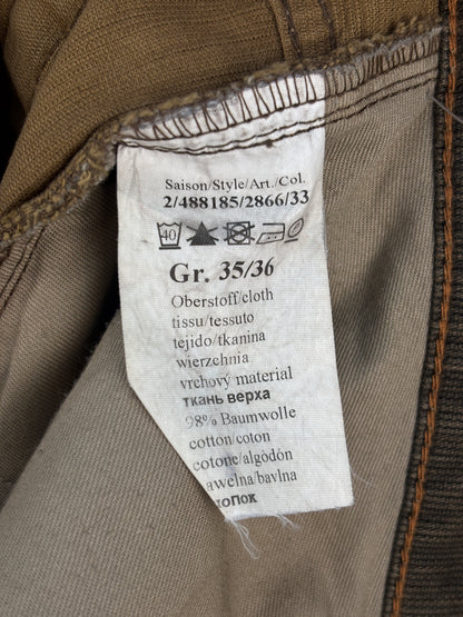 Mens Vintage Camel Active Brown Jeans