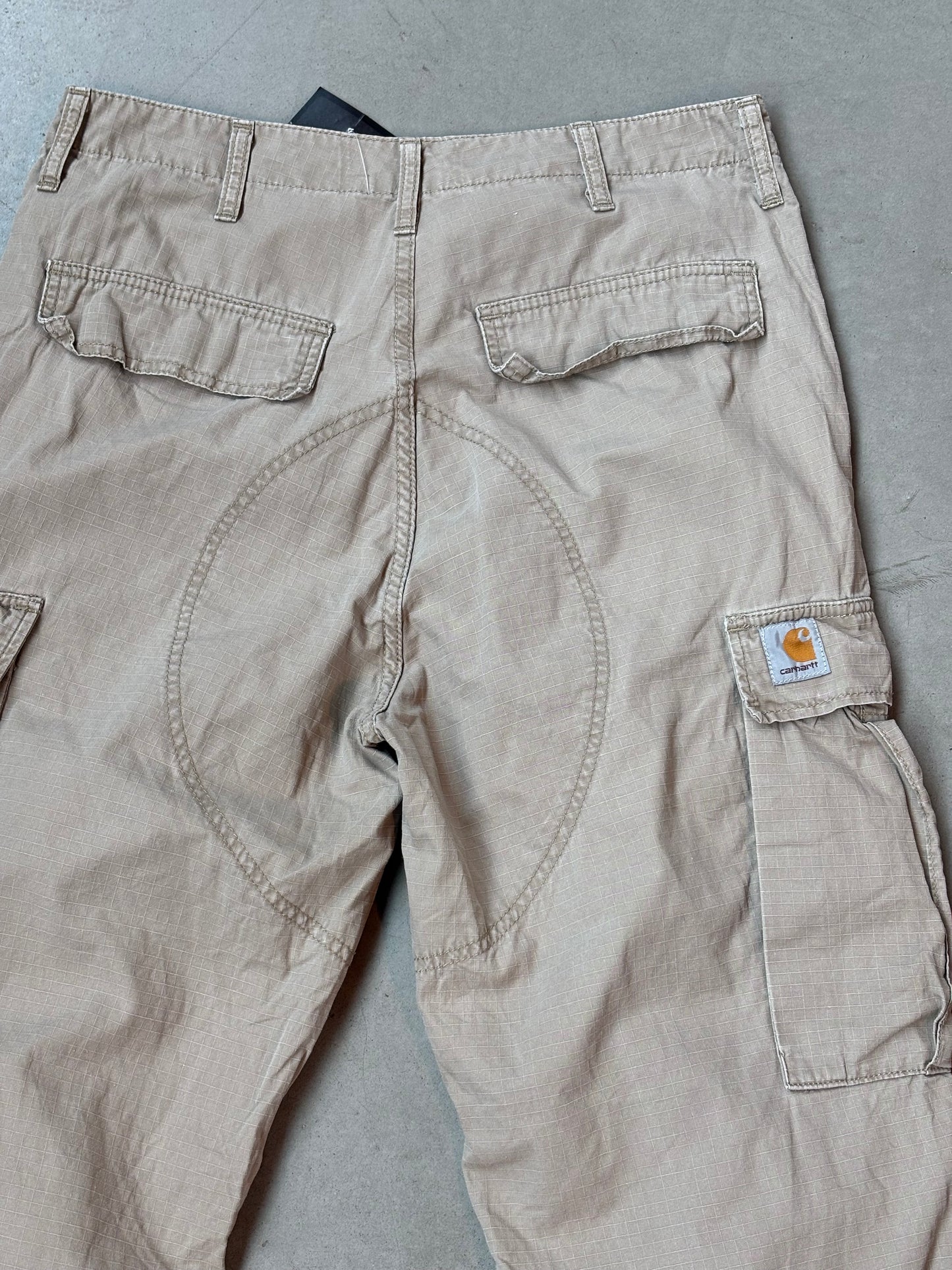 Men's Beige Carhartt Cargo Pants