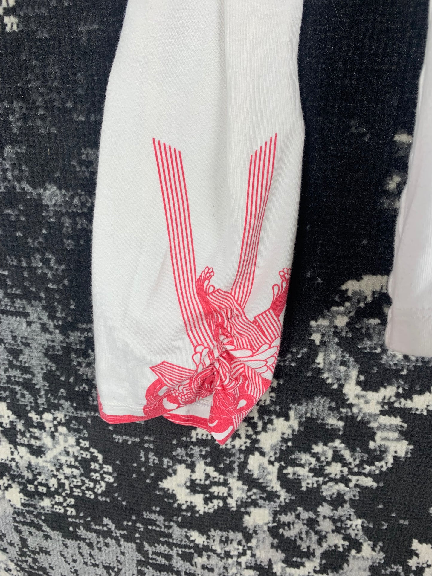 Y2K Women's White Puma Longsleeve Shirt