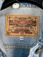 CROCKER Womens Light Washed Jean Jacket