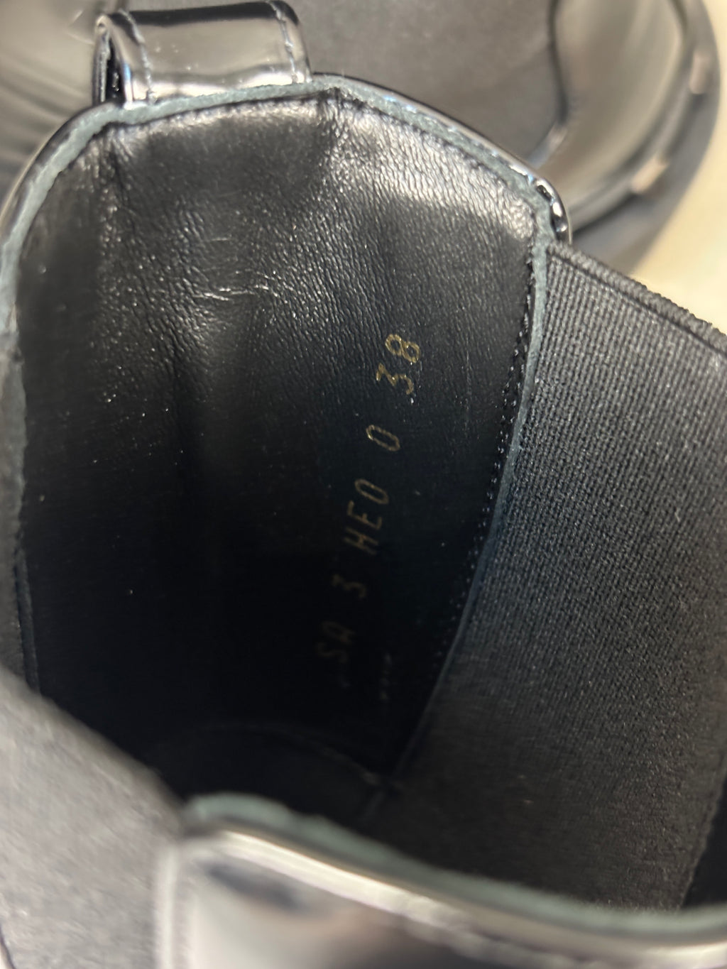 Valentino Garavani Black Leather Rockstud Ankle Boots