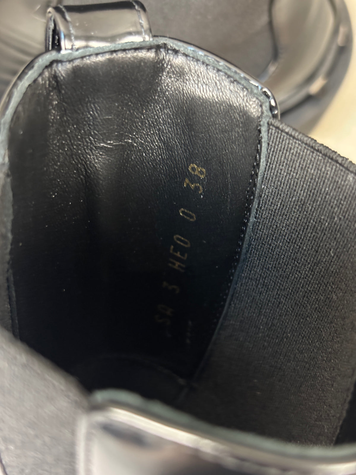 Valentino Garavani Black Leather Rockstud Ankle Boots
