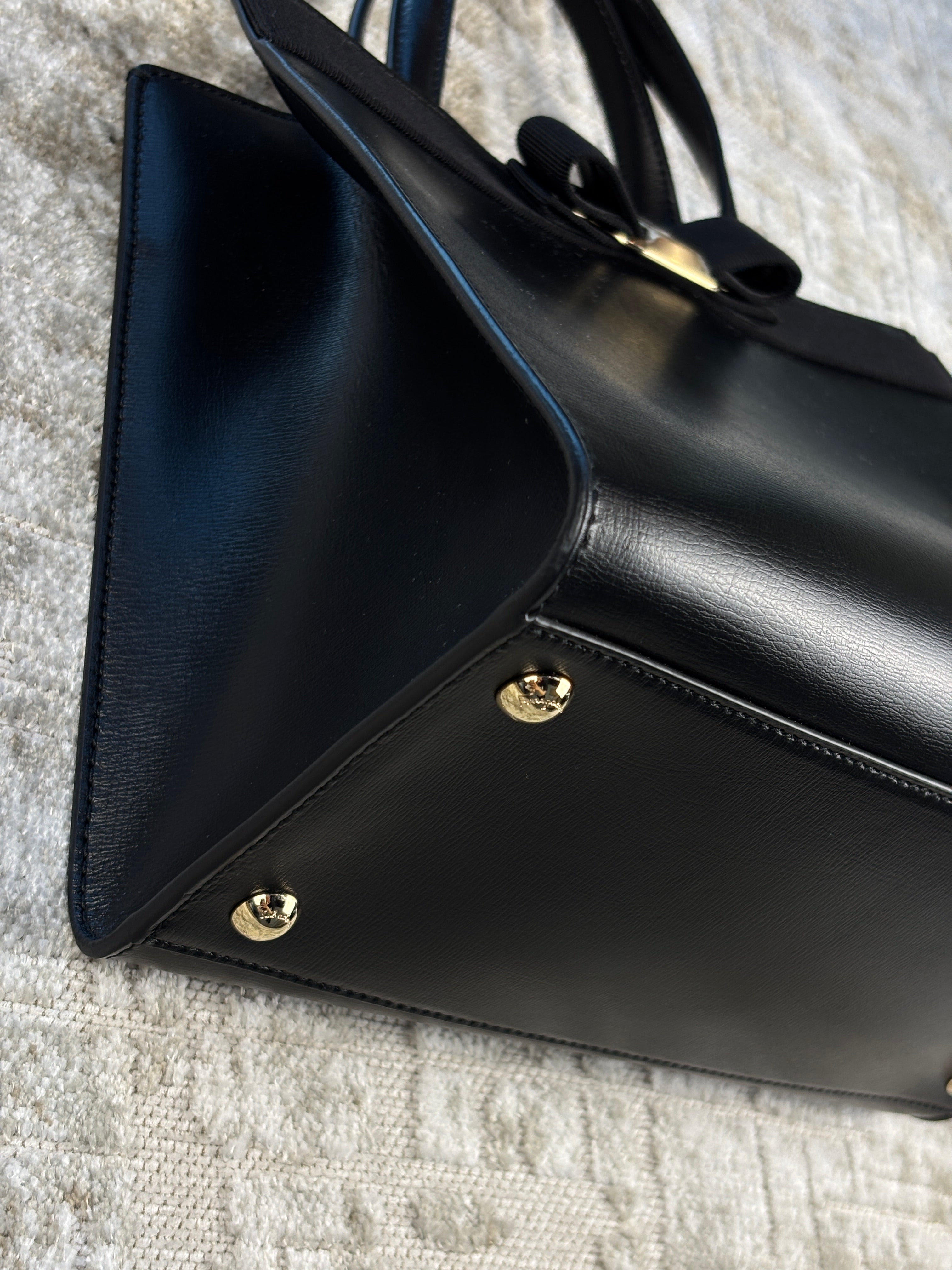 Salvatore Ferragamo Vara Bow Tote Bag