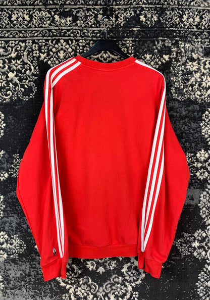 Mens Vintage Adidas Red Sweatshirt