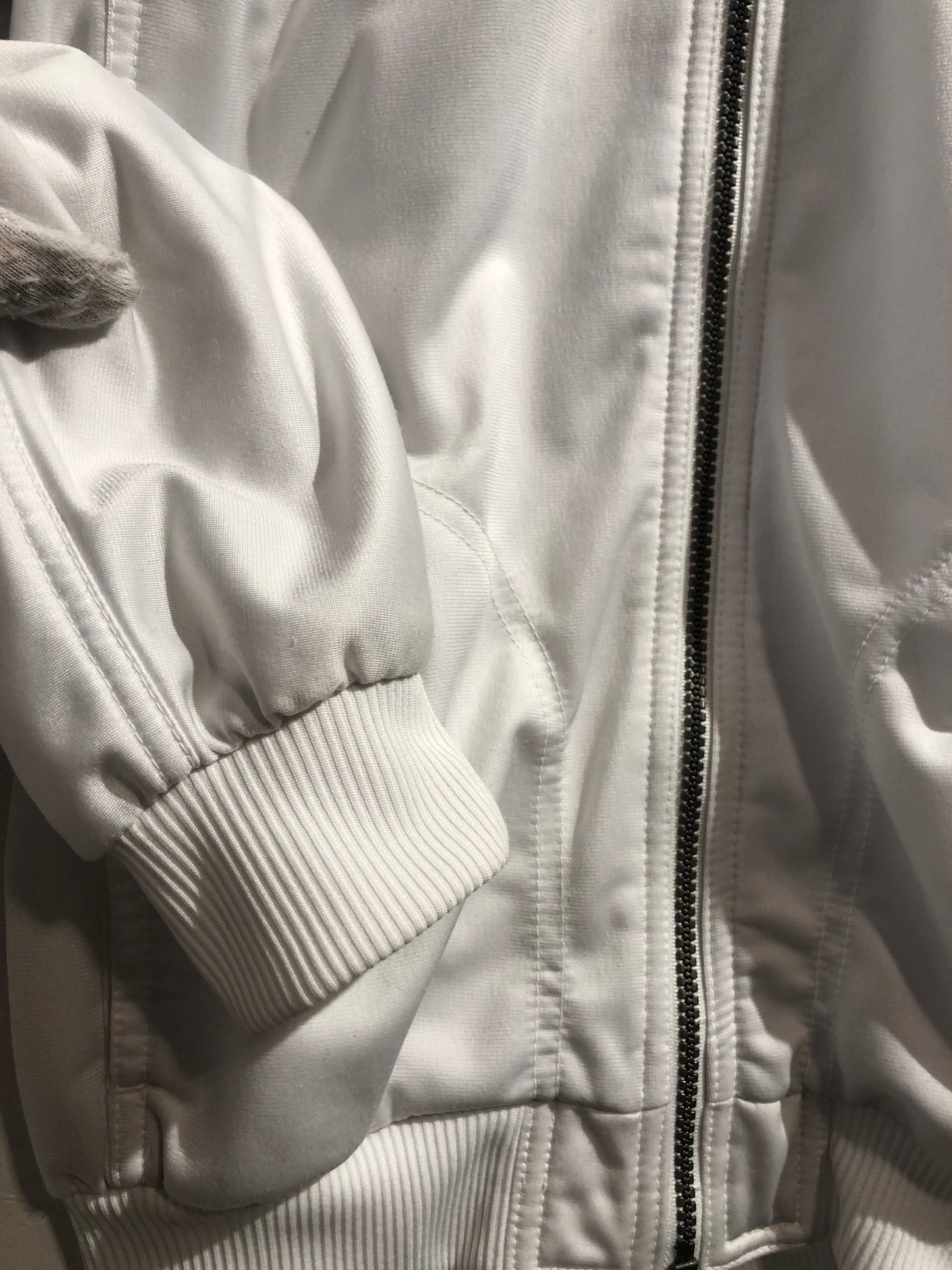 Nike White Track Jacket