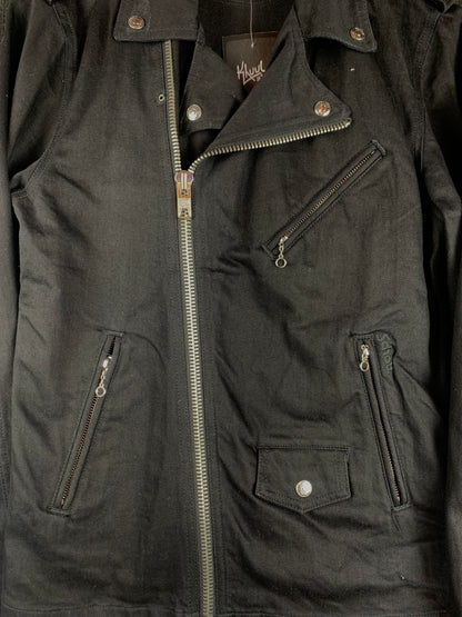 Vintage Schott NYC Perfecto Classic Black Denim Moto Jacket