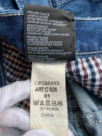 Cipo & Baxx Distressed Patchwork Jeans