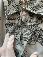 Dragon Print Short Sleeve Shirt