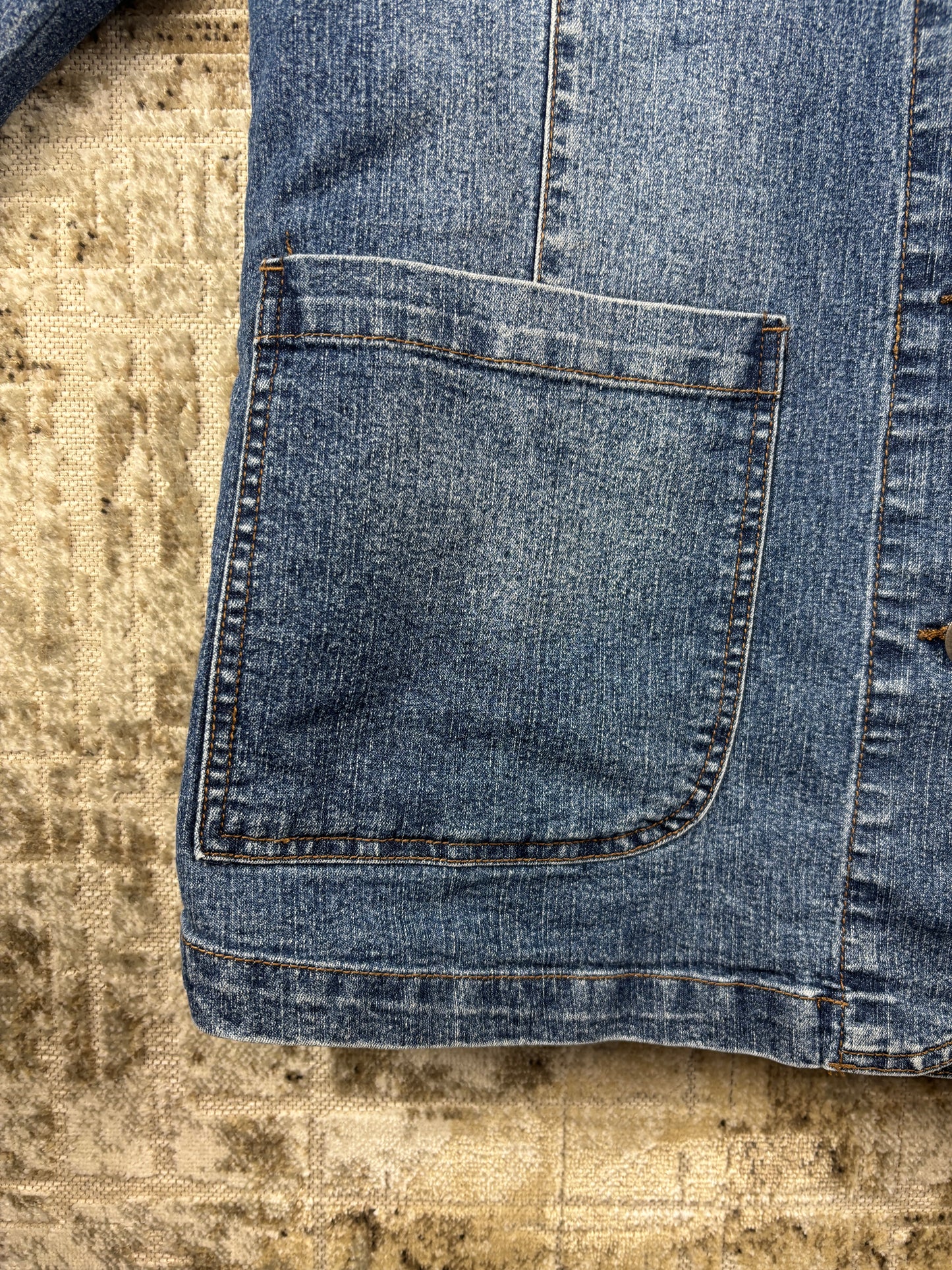 Womens Vintage Miaoni Denim Jacket